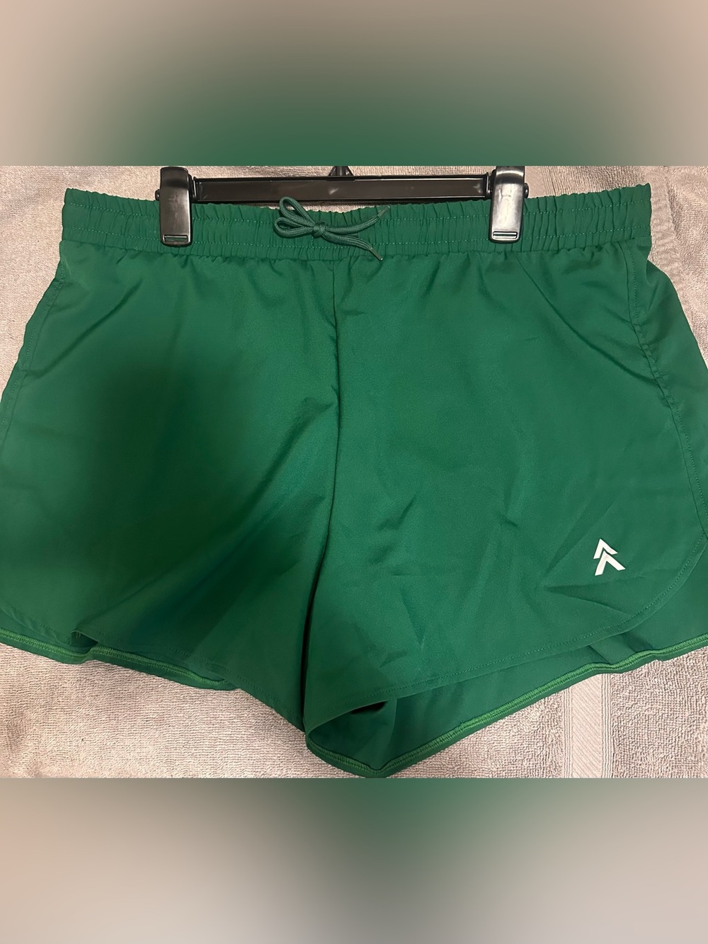 NEW. 2 pair. Women's 
Athletic Shorts with Elastic Waist and Drawcord